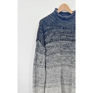 Haven Womens XL Sweater Rollneck Chunky Knit Cotton Classic Fisherman Retro Prep